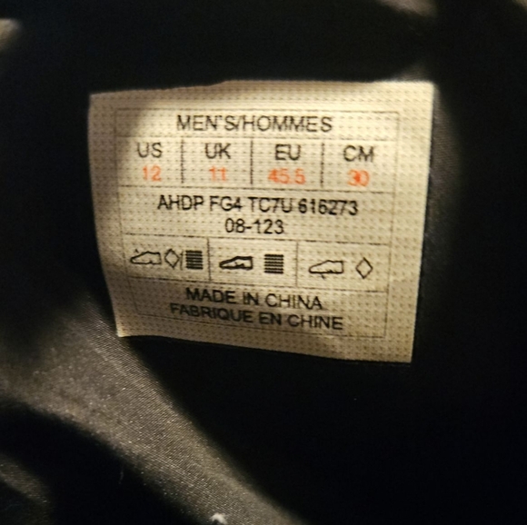 The North Face Men NUPTSE III Booties 550 Goose Down, PUFFER Black/White  US 12 - Picture 6 of 7